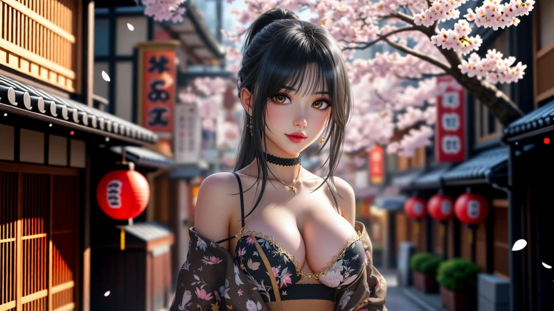 Cherry Blossom Szn with Reina