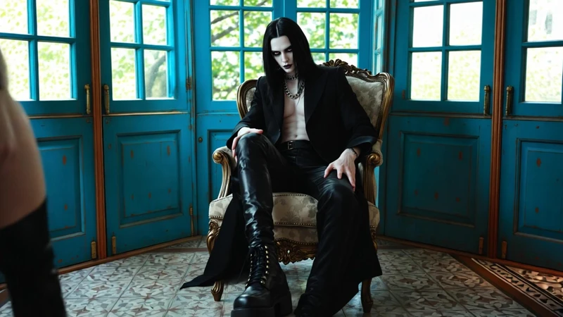 Goth Stripper Lapdance