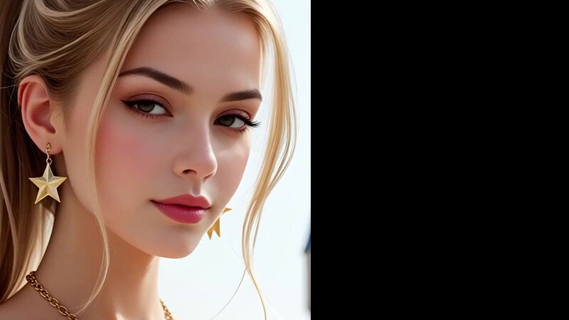 Blond Fashion Model Princess Nude at the Castle [AI]