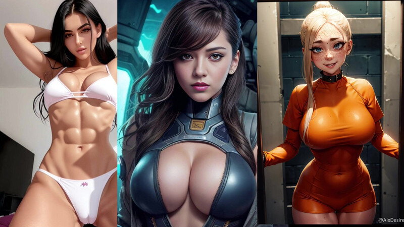 AI Girls Compilation