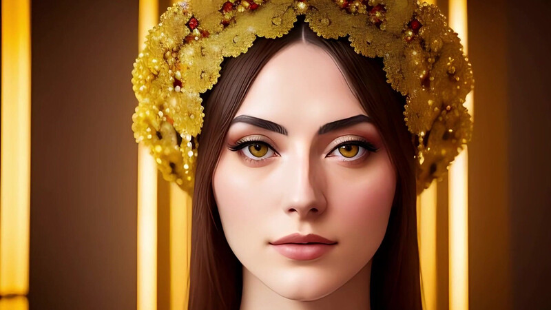 Art Nouveau Girls (AI generated)