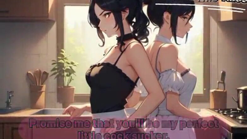 Sissy's tight hole filled with Dom's hot cum - Forced to wear a maid outfit and be fucked like a slut [FEMINIZATION ROLEPLAY] [AI GENERATED]