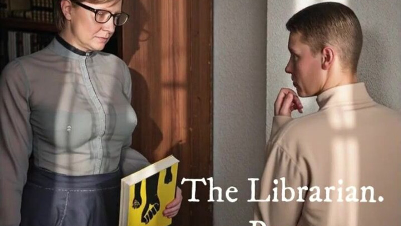 The Librarian part 1. (AI generated)