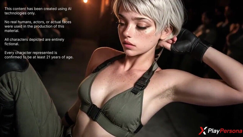 I caught this silent half-naked vixen Quiet, tied her up with her own straps and ruthlessly wrecked her tight pussy to her quiet moans [AI]