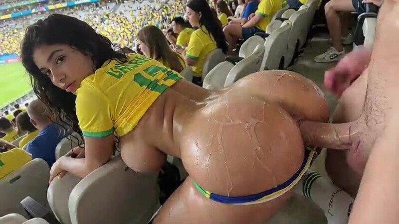I met a sexy Brazilian girl at the World Cup stadium and we ended up having sex in public with people around [AI Generated]