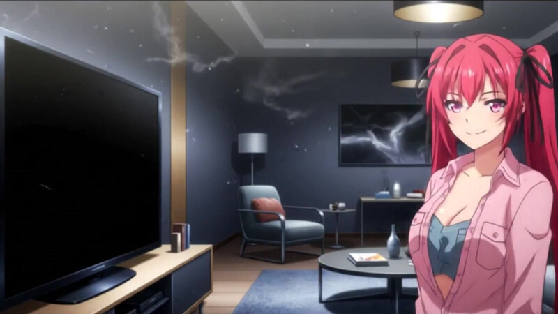 Mona Invites Her Boyfriend Over for Rough Sex. Mona Hentai Cosplay (AI-generated)