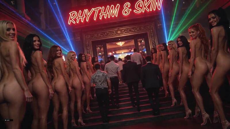[AI-generated] TAKE THAT! - Music Short Video: Naked Dancers & Hot Striptease Party (watch with sound)