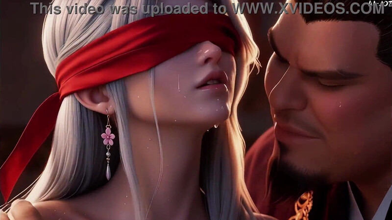 Cuckold Husband Watches Fat Bull Fuck His Blindfolded Red Concubine, E1 AI-generated