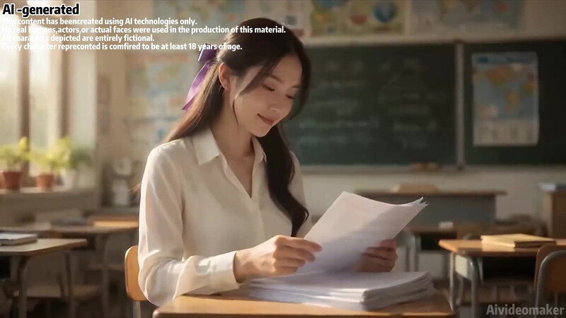 【AI生成(AI-generated)】女教师凌辱 ep.1(Female teacher humiliation ep.1)