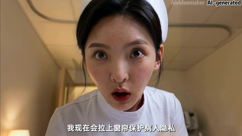 [AI-generated] The nurse Wenwan's ejaculation treatment