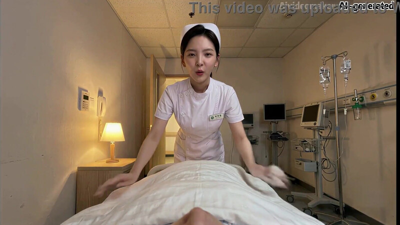 [AI-generated] The nurse Wenwan's ejaculation treatment