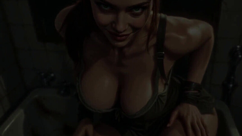 Badass Hot And Sexy Ellie Topless (Last Of Us) (AI Generated)
