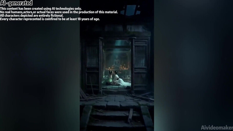 [AI-generated] Romantic Encounter in Ancient Temple ep.1