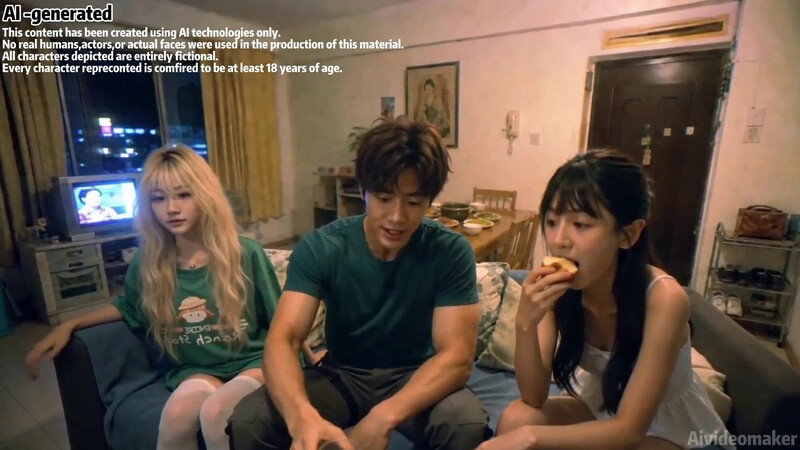 [AI-generated] Love stories of university girls: Meimei & Xiaoyi